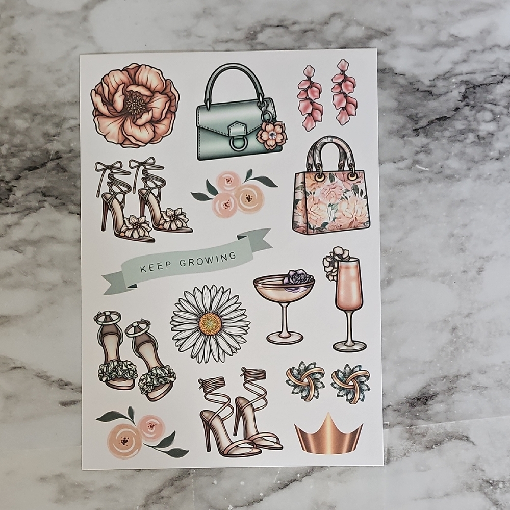 Springtime Planner Sticker Set - Picture 3 of 16